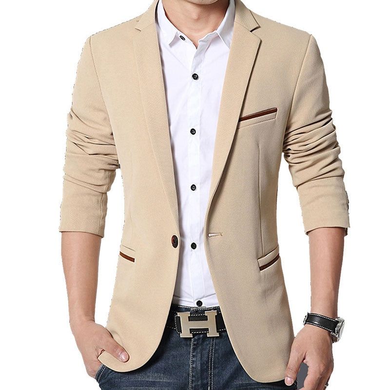 Blazer Casual Masculino Slim Confort - Zellum