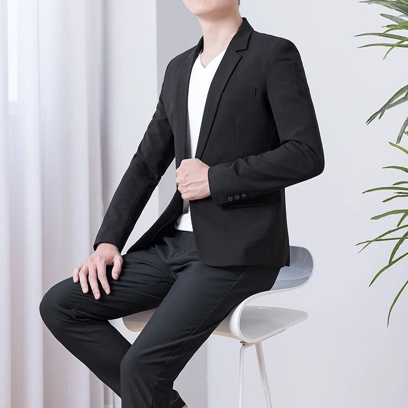 Blazer Executivo Masculino Majesko -  - blazer casual masculino, blazer homem, blazer masculino, blazer masculino casual, blazer masculino slim, blazer preto masculino