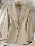 Blazer Feminino Alfaiataria Aristocrat - Casacos e jaquetas - blazer alfaiataria, blazer alfaiataria feminino, blazer branco feminino, blazer feminino, blazer feminino alfaiataria, blazer feminino zara, blazer preto feminino