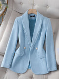 Blazer Feminino Alfaiataria Glamour - Blazer - blazer alfaiataria, blazer alfaiataria feminino, blazer branco feminino, blazer feminino, blazer feminino alfaiataria, blazer feminino zara, blazer preto feminino