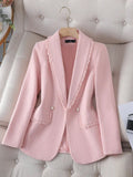 Blazer Feminino Alfaiataria Glamour - Blazer - blazer alfaiataria, blazer alfaiataria feminino, blazer branco feminino, blazer feminino, blazer feminino alfaiataria, blazer feminino zara, blazer preto feminino