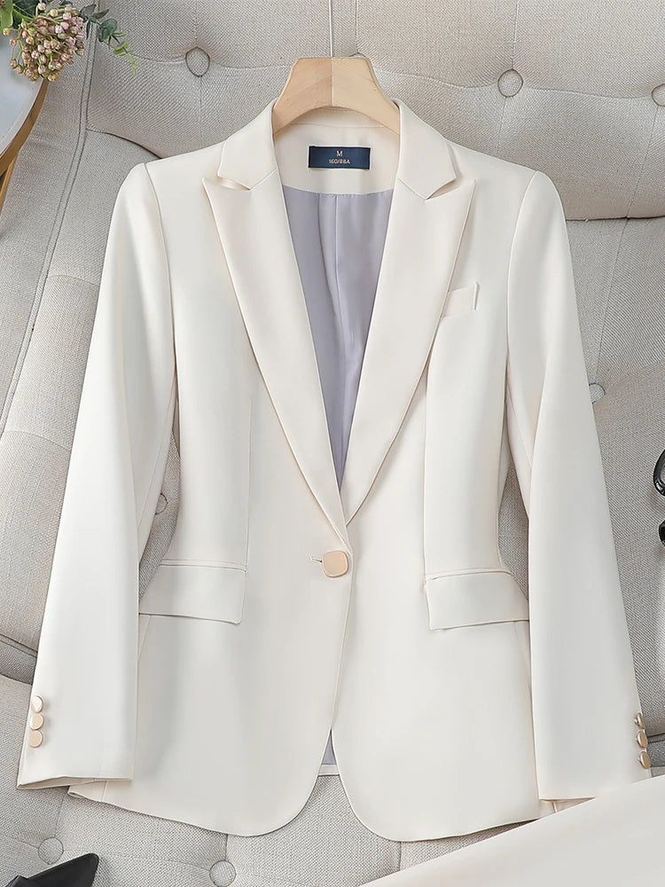 Blazer Feminino Alfaiataria Harmony - Casacos e jaquetas - blazer alfaiataria, blazer alfaiataria feminino, blazer branco feminino, blazer feminino, blazer feminino alfaiataria, blazer feminino zara, blazer preto feminino