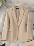 Blazer Feminino Alfaiataria Harmony - Casacos e jaquetas - blazer alfaiataria, blazer alfaiataria feminino, blazer branco feminino, blazer feminino, blazer feminino alfaiataria, blazer feminino zara, blazer preto feminino