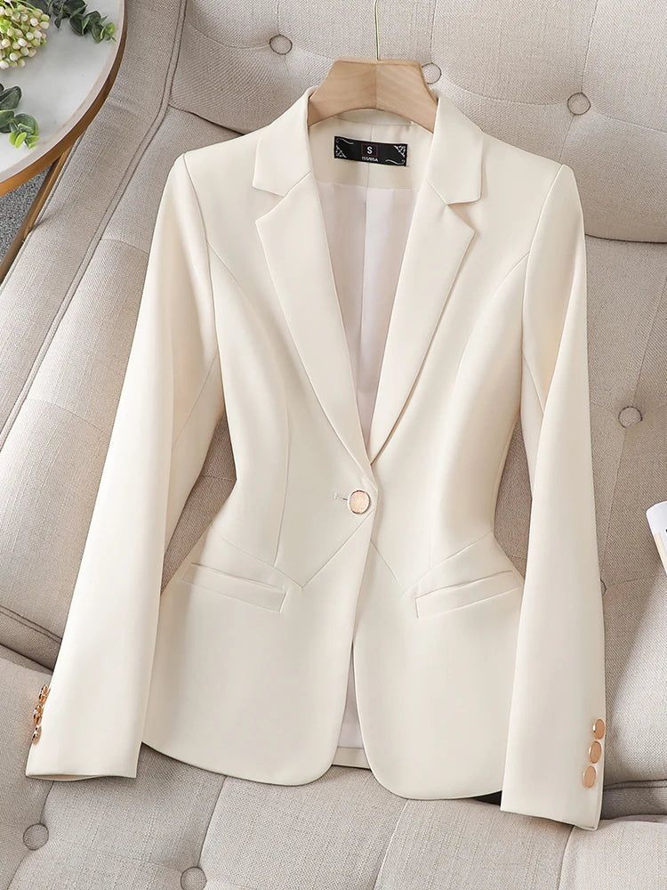 Blazer Feminino Alfaiataria Royalty - Casacos e jaquetas - blazer alfaiataria, blazer alfaiataria feminino, blazer branco feminino, blazer feminino, blazer feminino alfaiataria, blazer feminino zara, blazer preto feminino