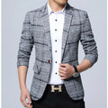 Blazer Masculino Casual Neptune Cinza - Zellum