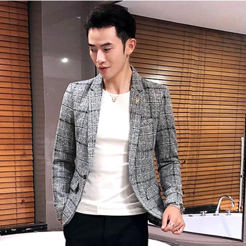 Blazer Masculino Casual Slim Party -  - blazer casual masculino, blazer homem, blazer masculino, blazer masculino casual, blazer masculino slim, blazer preto masculino