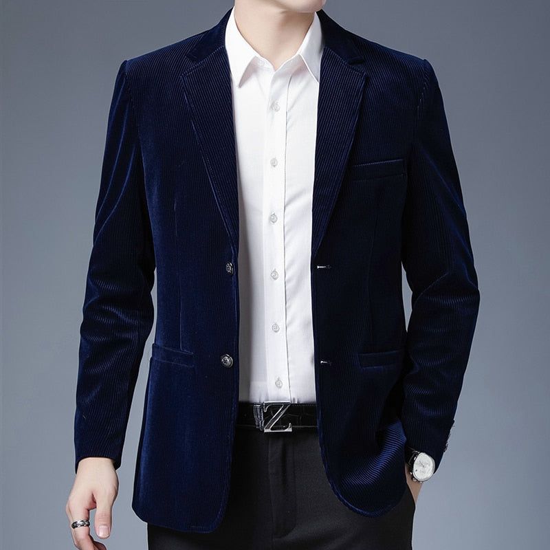 Blazer Masculino Executivo Azul - Zellum