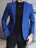 Blazer Masculino Slim Casual Azul - Zellum