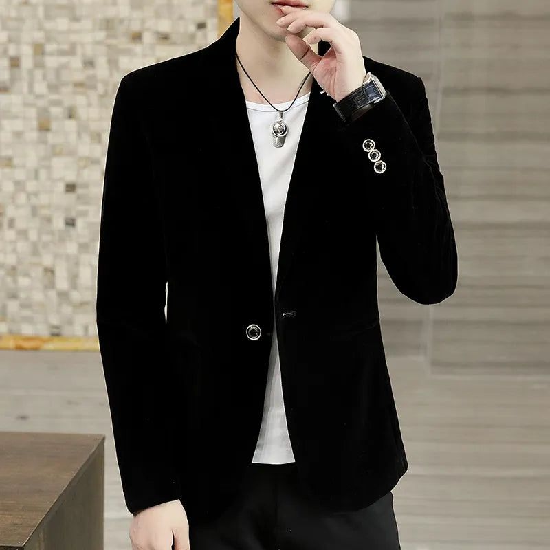 Blazer Masculino Slim Feito em Viscose - Zellum