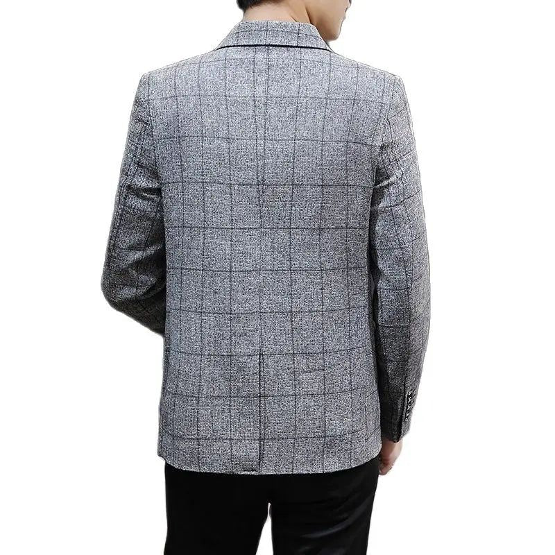 Blazer Masculino Slim Quadriculado - Zellum