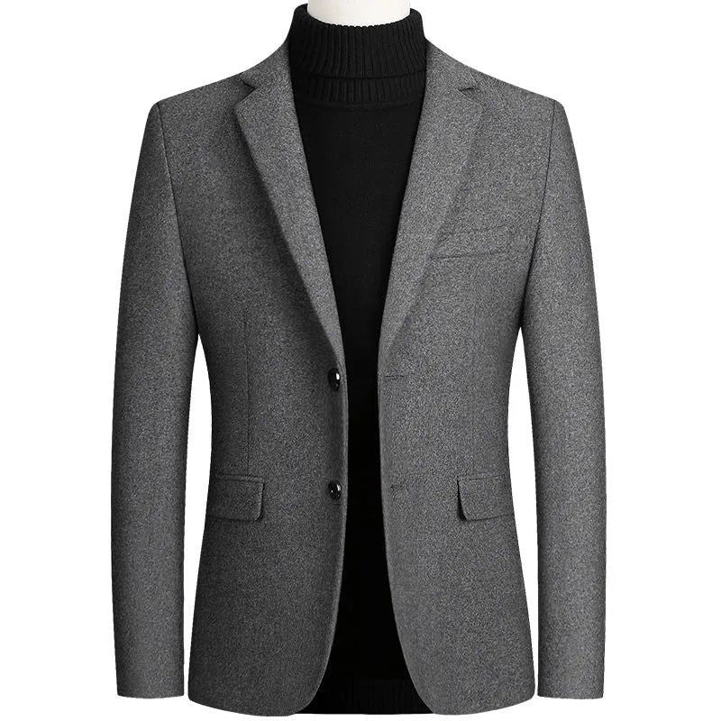 Blazer Masculino Slim Vanguard Cinza - Zellum