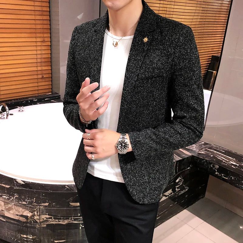 Blazer Masculino Social Aurora -  - blazer casual masculino, blazer homem, blazer masculino, blazer masculino casual, blazer masculino slim, blazer preto masculino