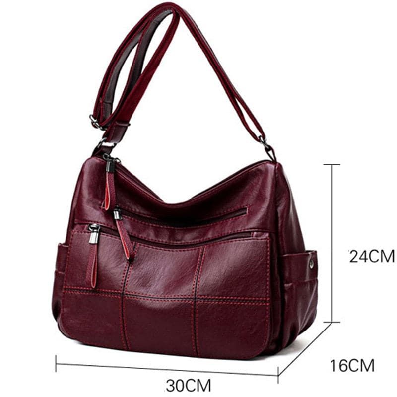 Bolsa Feminina de Couro Loox - Zellum