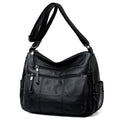 Bolsa Feminina de Couro Loox Preto - Zellum