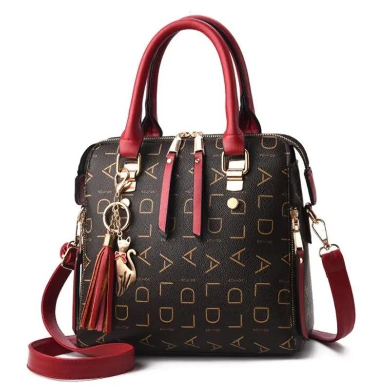 Bolsa Feminina de Couro Luxuoso ToteZellum