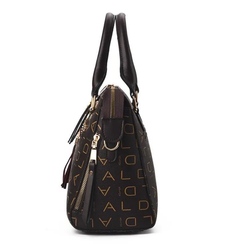 Bolsa Feminina de Couro Luxuoso ToteZellum