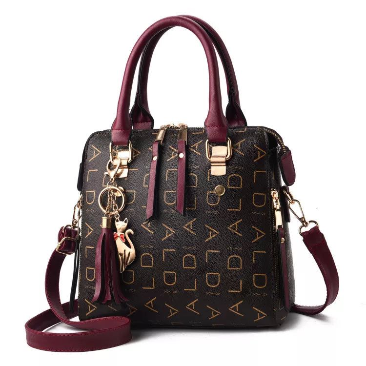 Bolsa Feminina de Couro Luxuoso ToteZellum