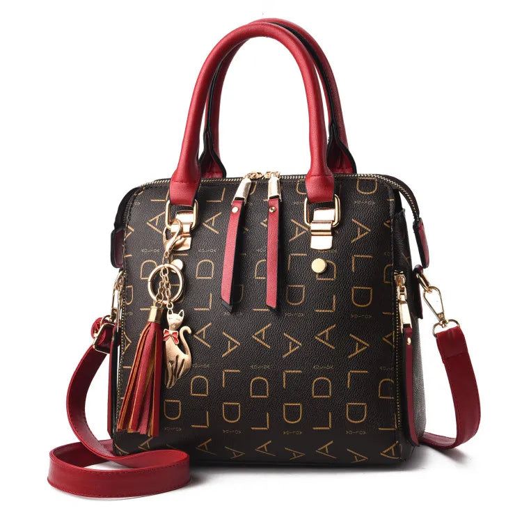 Bolsa Feminina de Couro Luxuoso ToteZellum