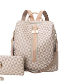 Bolsa Mochila Feminina Com Detalhes Geométricos -  - bolsa couro, bolsa couro feminina, bolsa couro preta, bolsa de couro, bolsa de couro feminina, bolsa de couro legítimo, bolsa em couro, bolsa feminina couro, bolsas femininas de couro, bolsas femininas de couro em promoção