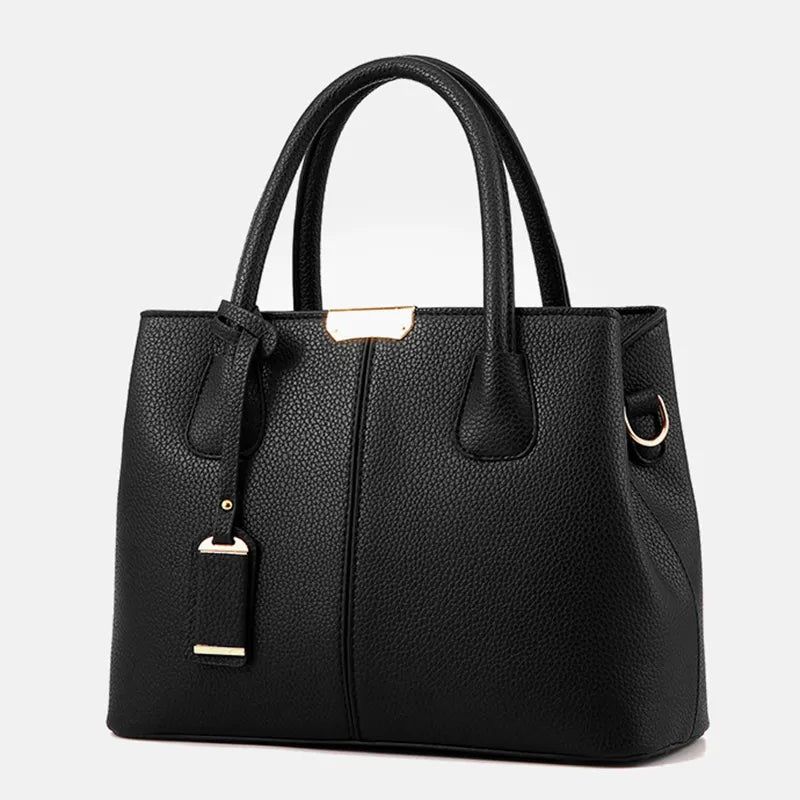 Bolsa Tote de Couro Feminina Eliza -  - bolsa couro, bolsa couro feminina, bolsa couro preta, bolsa de couro, bolsa de couro feminina, bolsa de couro legítimo, bolsa em couro, bolsa feminina couro, bolsas femininas de couro, bolsas femininas de couro em promoção