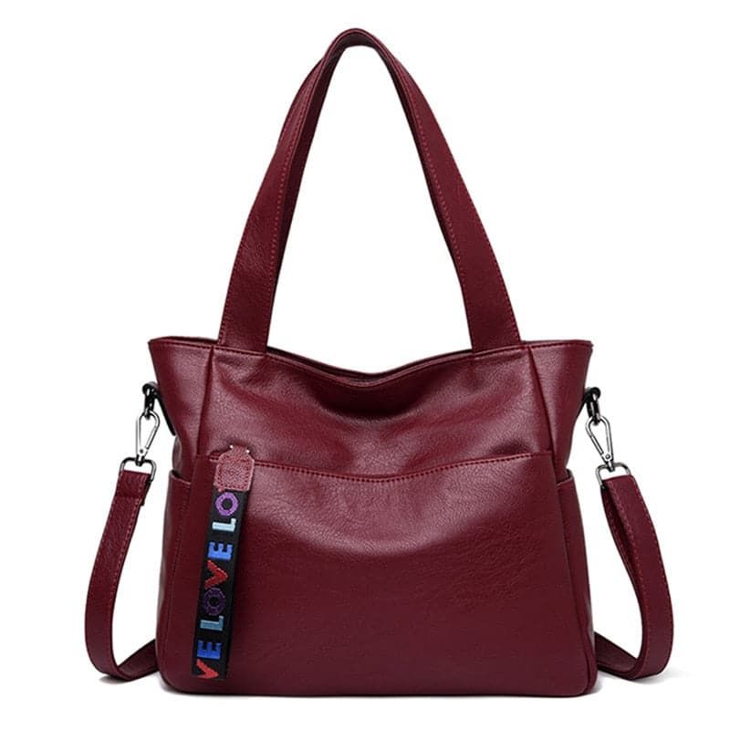 Bolsa Tote de Couro Feminina Lara - Zellum