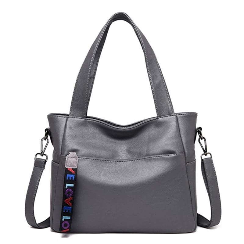 Bolsa Tote de Couro Feminina Lara - Zellum