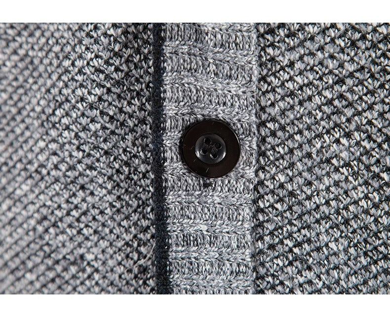 Cardigan Masculino de Algodão Sweater - Casacos e jaquetas - cardigan longo masculino, cardigan masculino longo, cardigan masculino preto, cardigan masculino tricot, cardigan masculino zara, cardigan preto masculino, cardigan tricot masculino