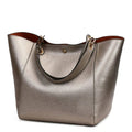 Bolsa Feminina de Couro Tote Felix Bronze - Zellum