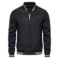 Jaqueta Masculina Bomber - Casacos e jaquetas - jaqueta bomber masculina azul, jaqueta bomber masculina bomber azul, jaqueta masculina bomber, jaqueta masculina bomber preta