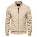 Jaqueta Masculina Bomber Casual Slim Caqui - Zellum