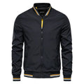 Jaqueta Masculina Bomber Casual Slim Preto - Zellum