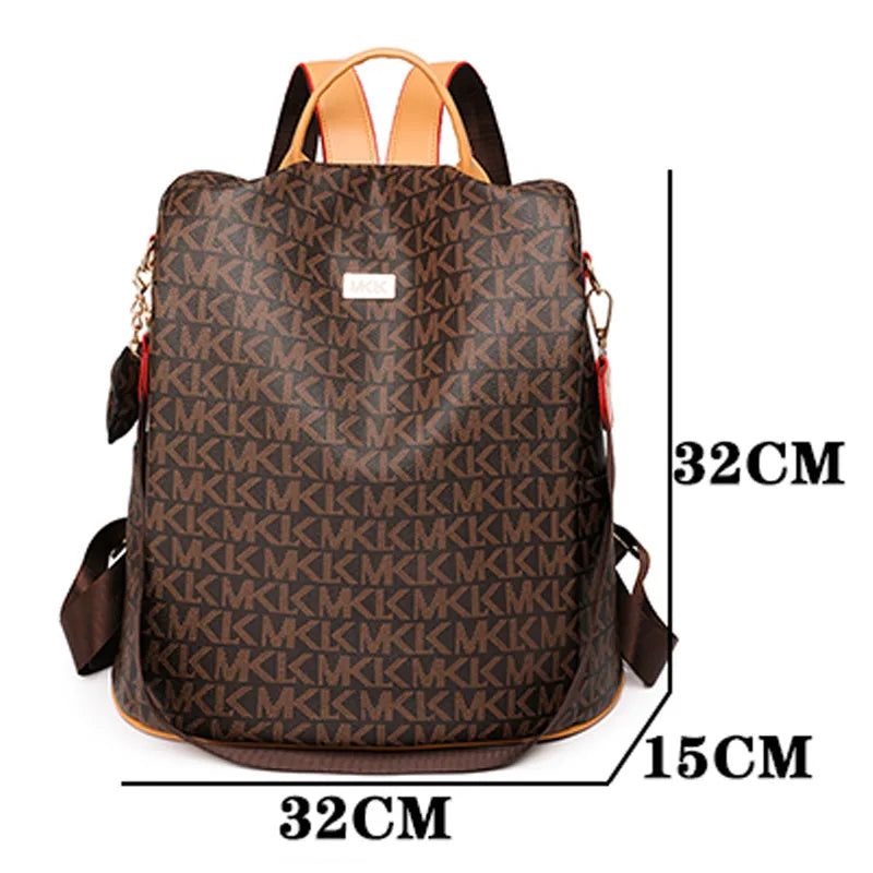 Mochila De Couro Feminina Travel - Zellum