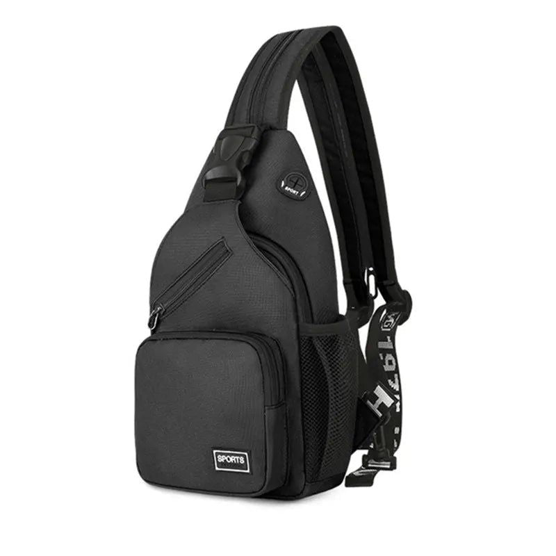 Mochila Feminina Pequena de Nylon Street Preto - Zellum