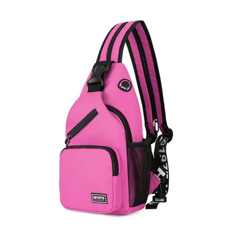 Mochila Feminina Pequena de Nylon Street Roxo - Zellum