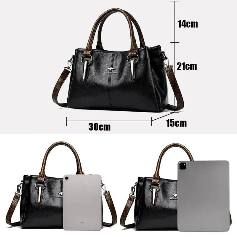 Bolsa Tote Feminina de Couro Sublime - Zellum