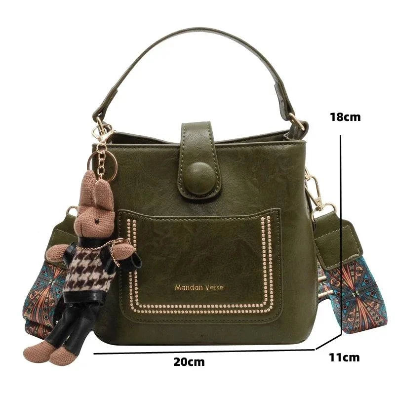 Bolsa Tote Feminina Transversal Pequena Cristalle - Zellum