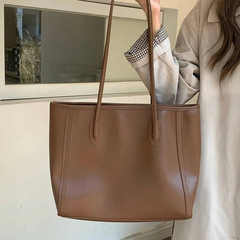 Bolsa Feminina de Couro Tote Glam - Zellum