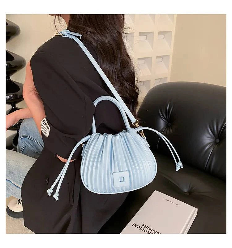 Bolsa Feminina Bucket Texturizada Bella Vitta - Zellum