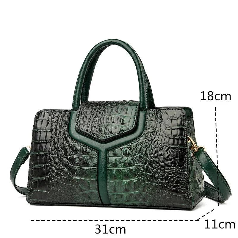 Bolsa Satchel Feminina de Couro Elisium - Zellum