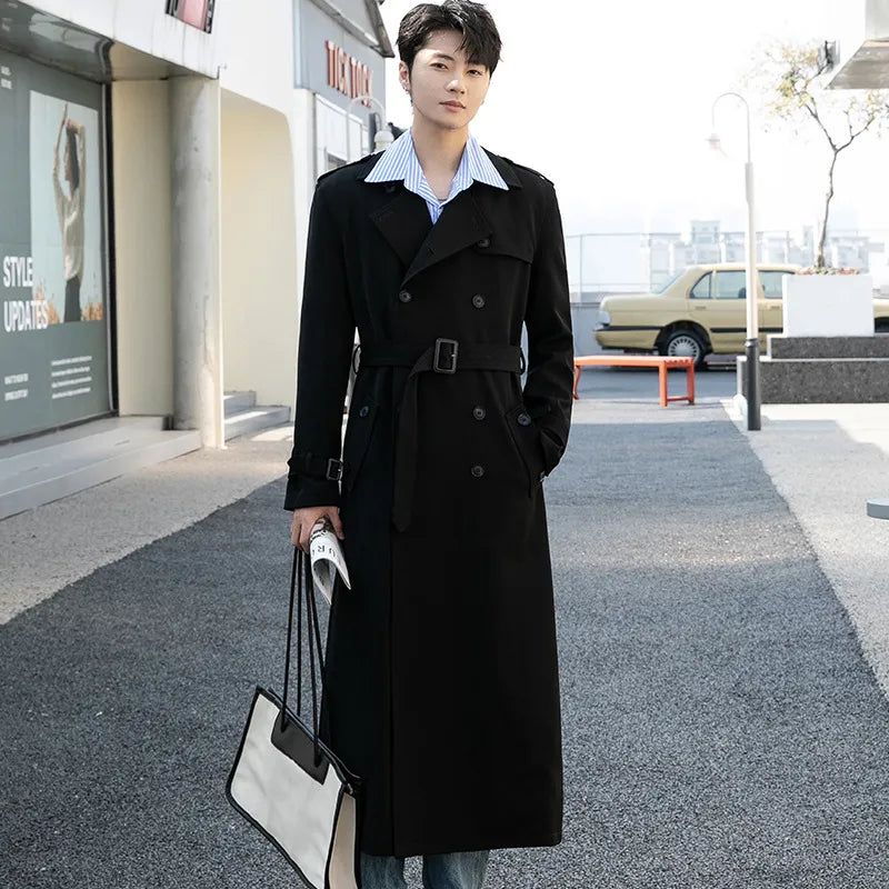 Fashion trench coat homem