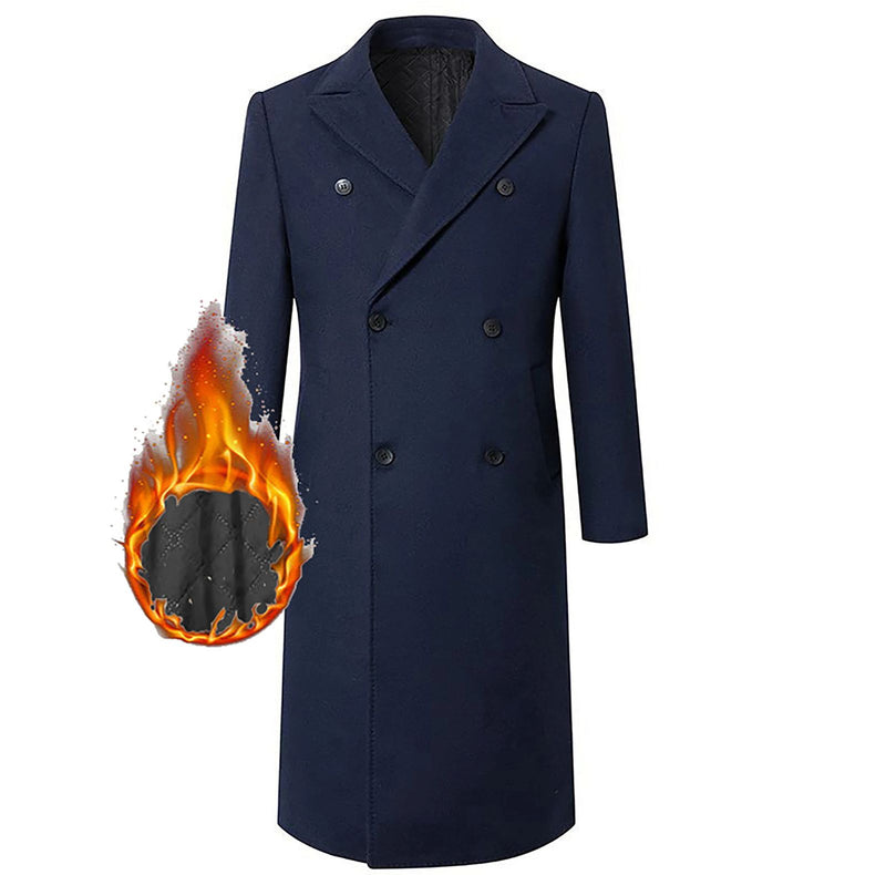 Sobretudo Masculino Longo Refined - Sobretudo - casaco sobretudo masculino, sobre tudo masculino, sobre tudo masculino longo, sobre tudo masculino preto, sobretudo longo masculino, sobretudo masculino preto, sobretudo preto masculino, trench coat masculino