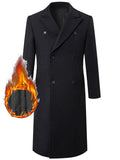 Sobretudo Masculino Longo Refined - Sobretudo - casaco sobretudo masculino, sobre tudo masculino, sobre tudo masculino longo, sobre tudo masculino preto, sobretudo longo masculino, sobretudo masculino preto, sobretudo preto masculino, trench coat masculino