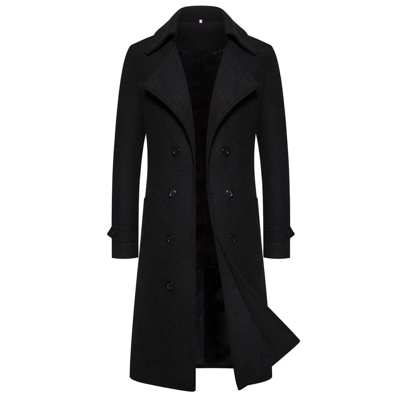 Sobretudo Masculino Longo Timeless -  - casaco sobretudo masculino, sobre tudo masculino, sobre tudo masculino longo, sobre tudo masculino preto, sobretudo longo masculino, sobretudo masculino preto, sobretudo preto masculino, trench coat masculino